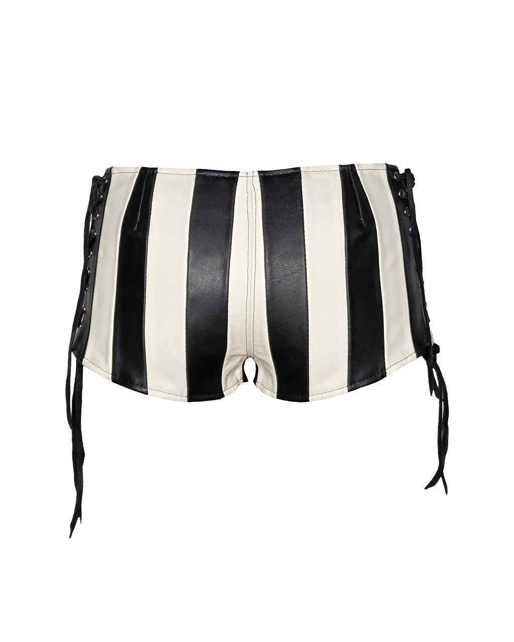 The "Syd" Striped Lace-up Lighter Shorts