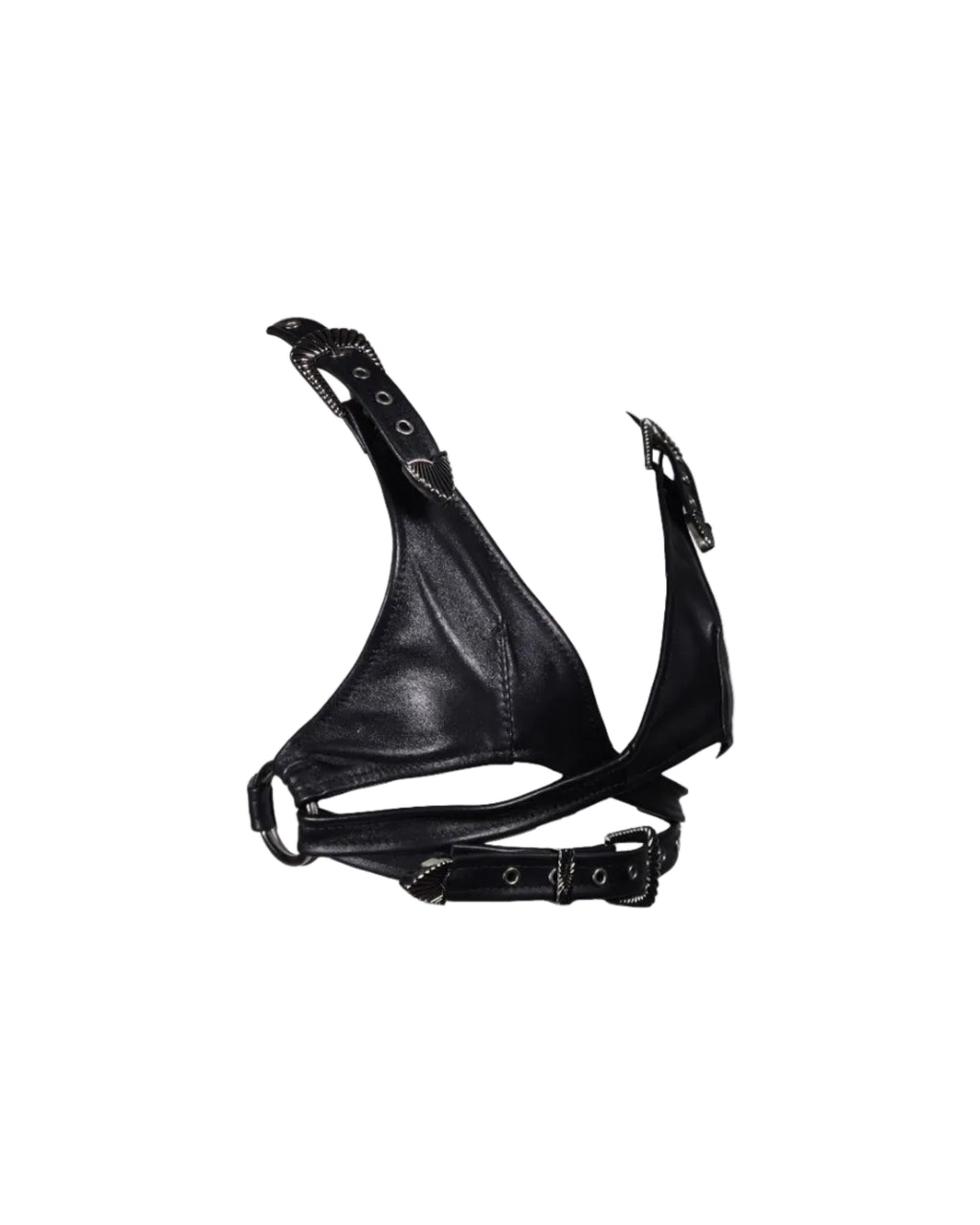 The "Lolita" Western Bondage Leather Bralette