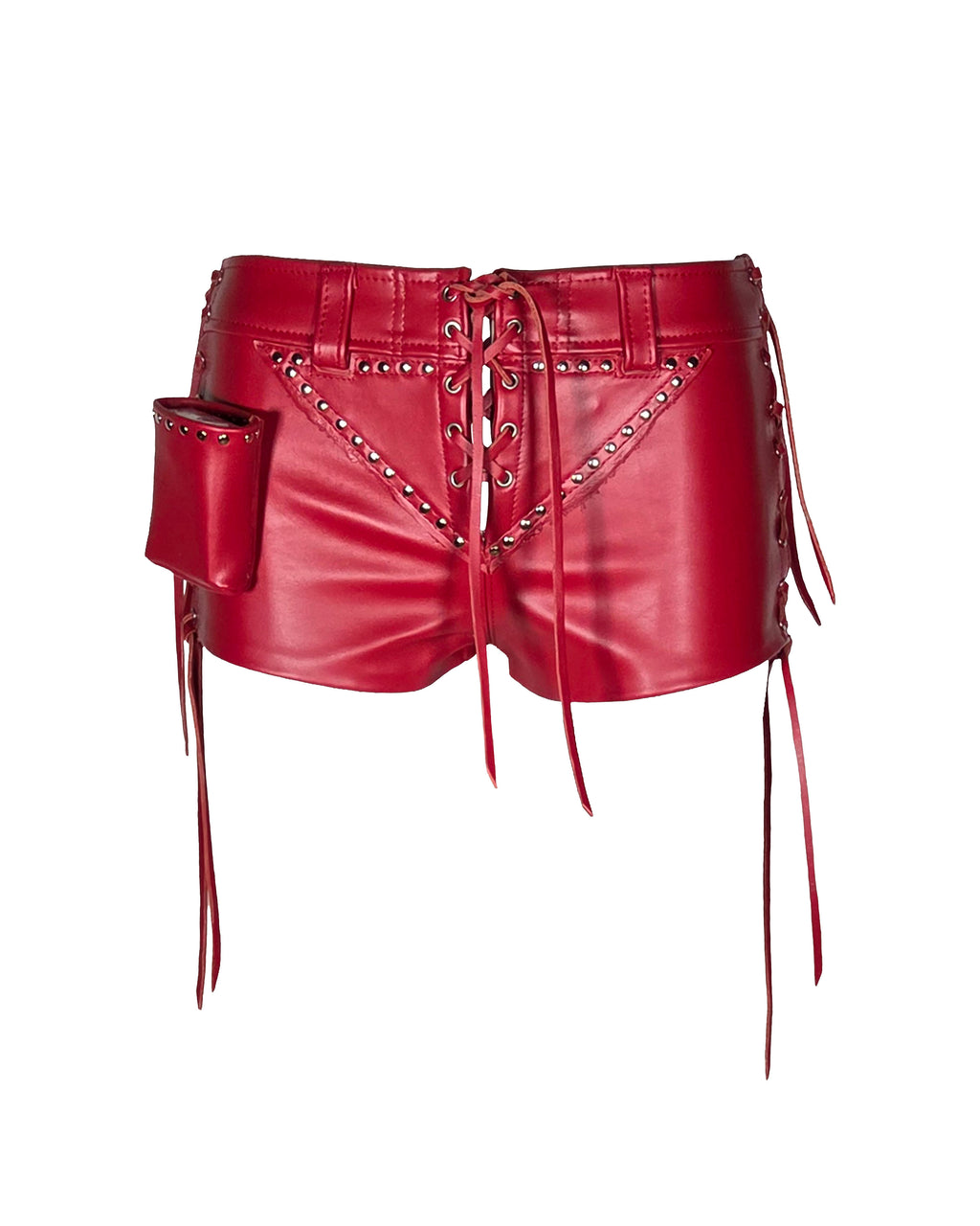 The "Ace" Leather Cigarette Hot Pants