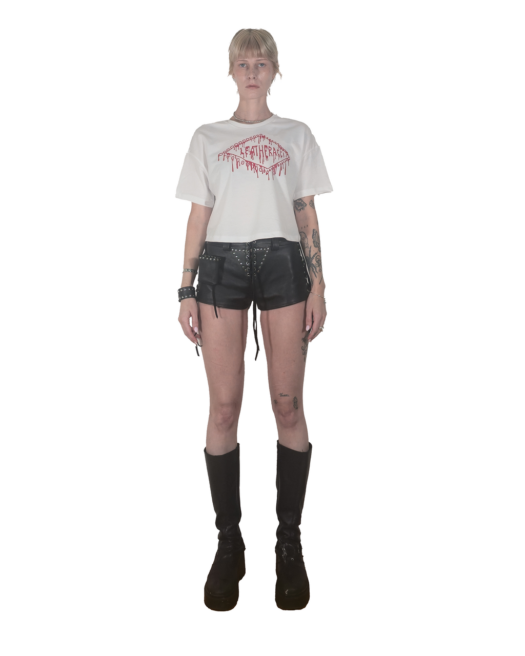 Women's Relaxed Crop Graphic Tee