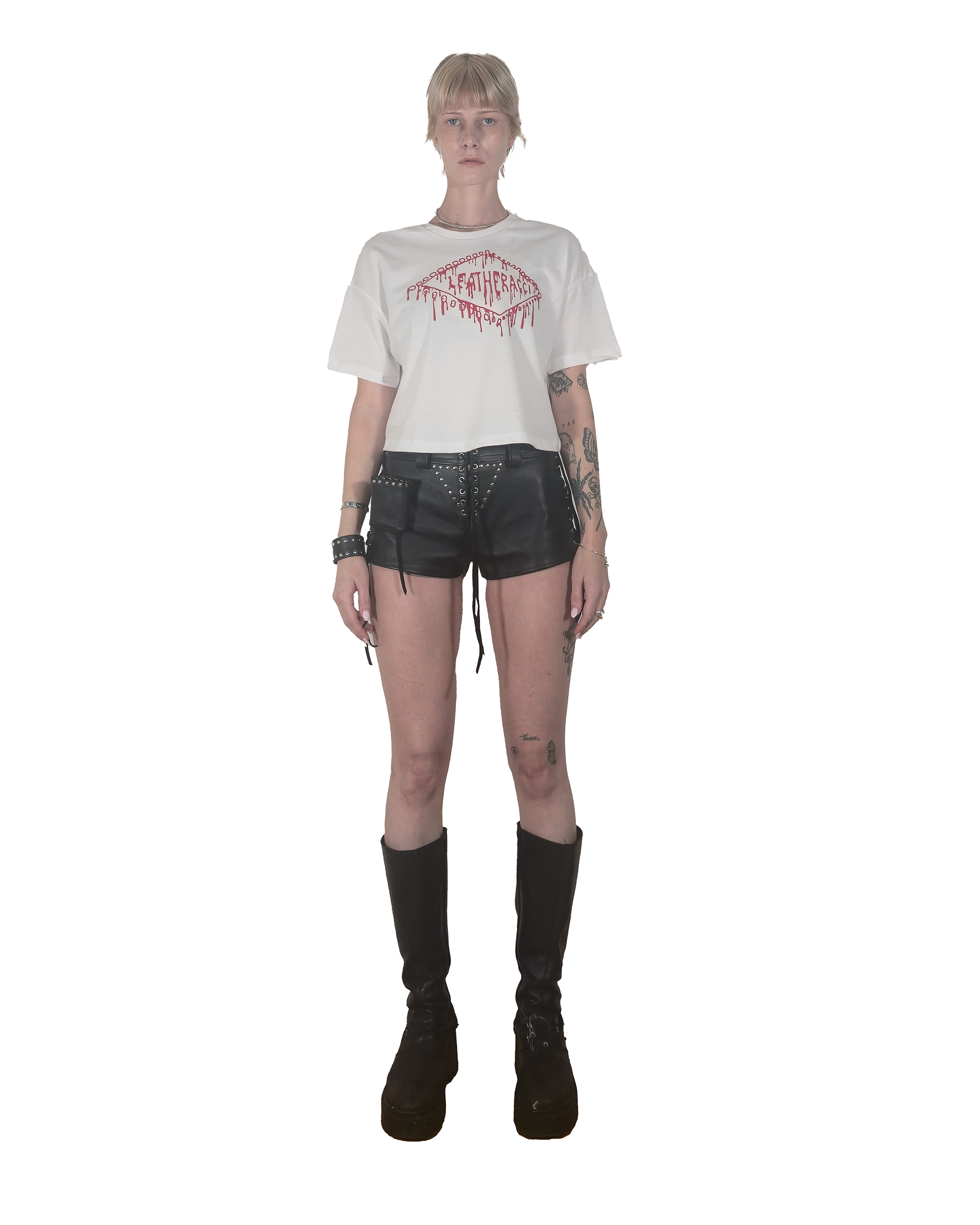Women's Relaxed Crop Graphic Tee