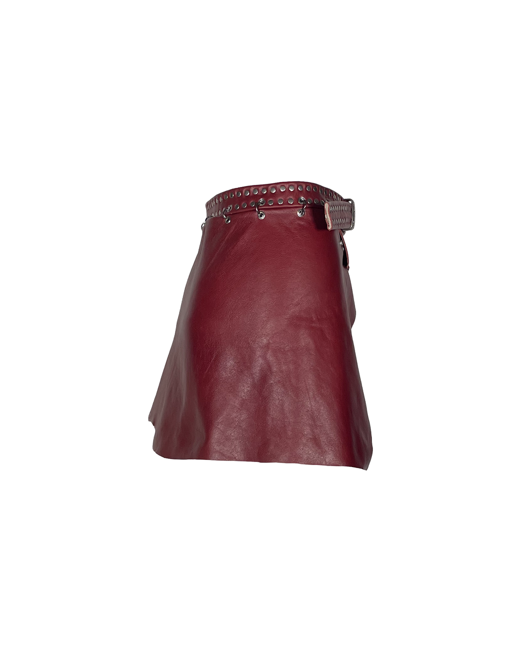 Open-Front Belted Heart Mini