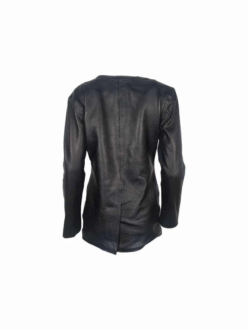 Jim Morrison Inspired Mid Length Leather Jacket