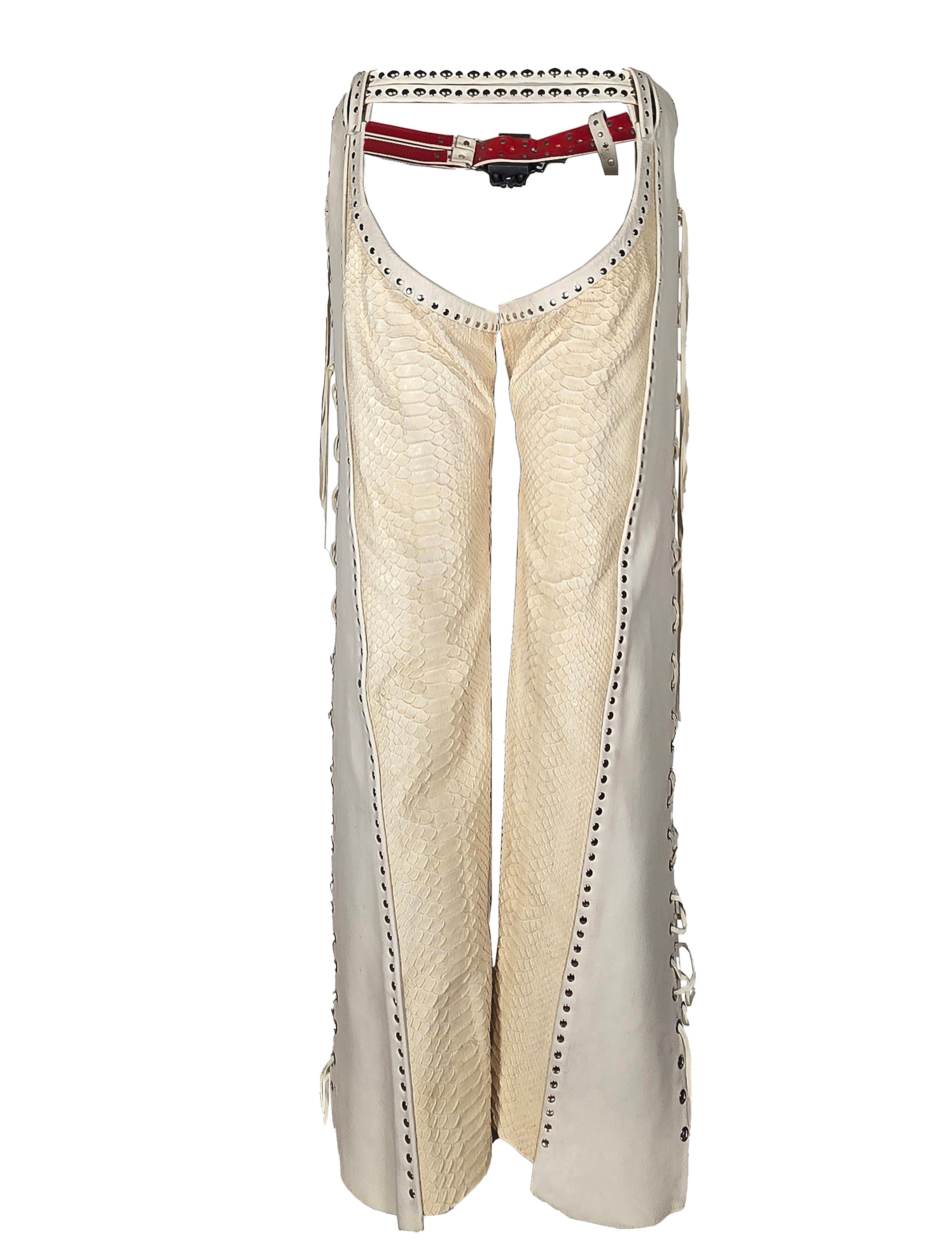 Snakeskin and Leather Chaps