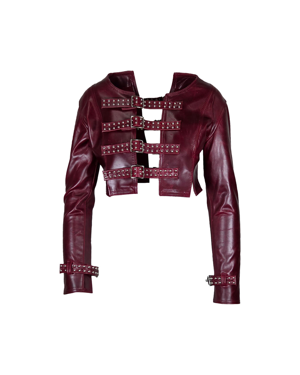 Leather Crop "Straight-Jacket"