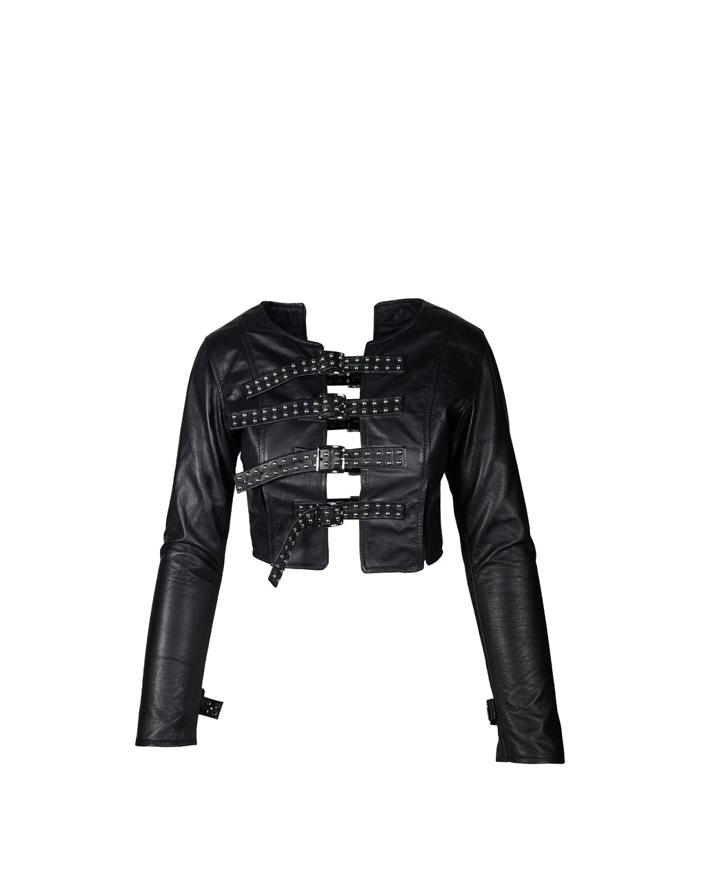 Leather Crop "Straight-Jacket"