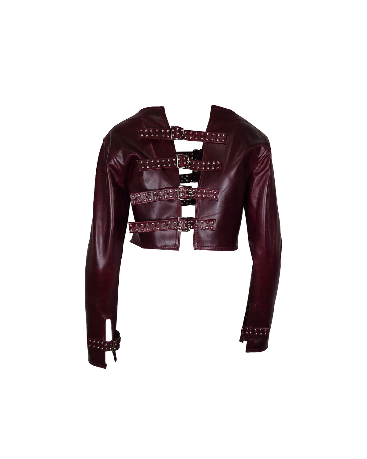 Leather Crop "Straight-Jacket"