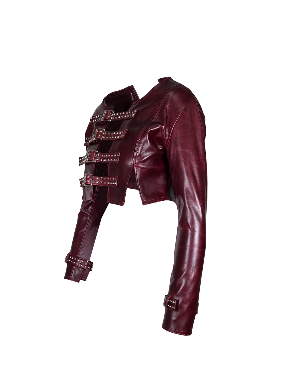 Leather Crop "Straight-Jacket"